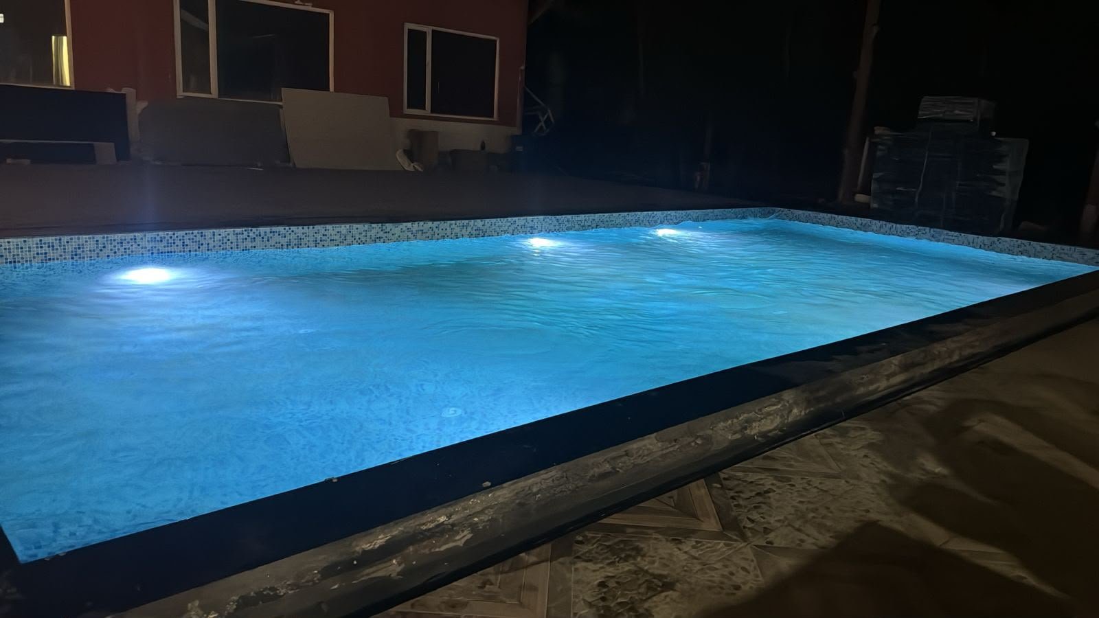 Swimming pool at TAG Farm